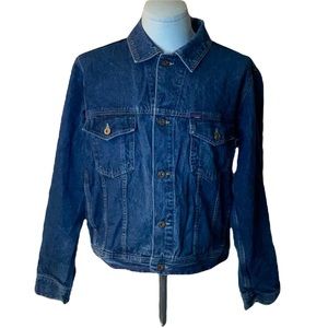 Vintage Tommy Jeans jean jacket. Size large